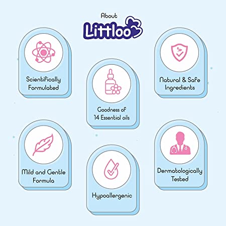 Littloo Littloo Littloo Baby Massage Oil 200Ml Littloo Littloo Littloo Baby Massage Oil 200Ml